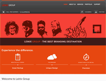 Tablet Screenshot of leinix.com